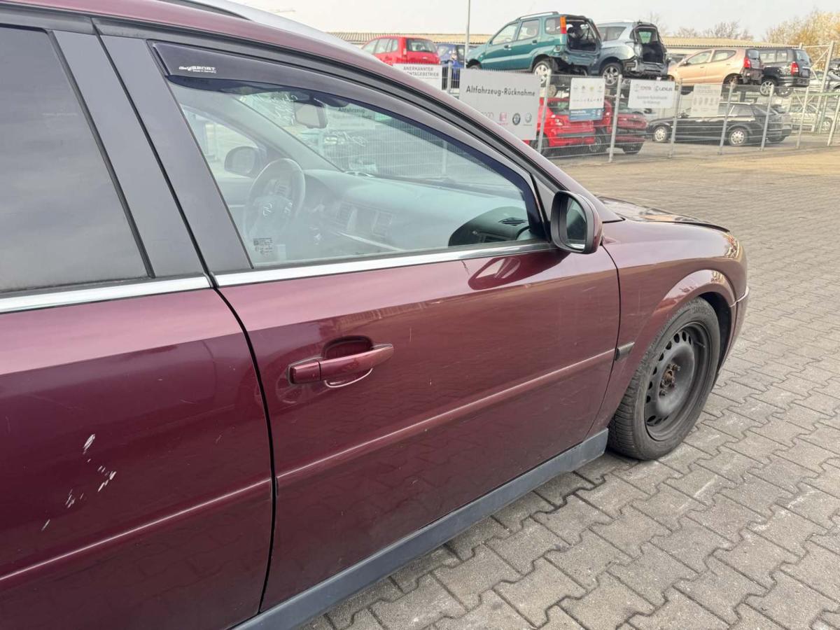 Opel Vectra C original T&uuml;r vorn rechts Z594 Rubinrot Rohbau Bj.2005